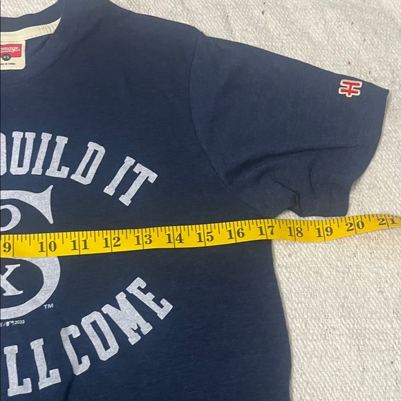 HOMAGE Navy 'If You Build It' Graphic Tee - Picture 4 of 5